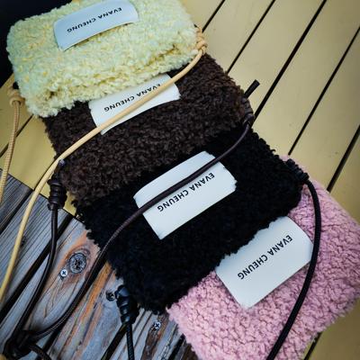 【正品】澳洲设计师品牌EvanaCheung【羊毛卷S系列】 单肩手提包