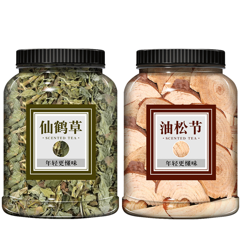 油松节仙鹤草中药材组合原料正品
