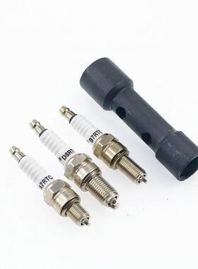 适用摩托车三轮车国四电喷火花塞A7RTC/D8RTC/B8RTC电阻型火花塞