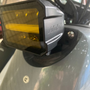 适用小牛电动车大灯ATS射灯UB/UQI/U2 前大灯改装大灯复古大灯麦