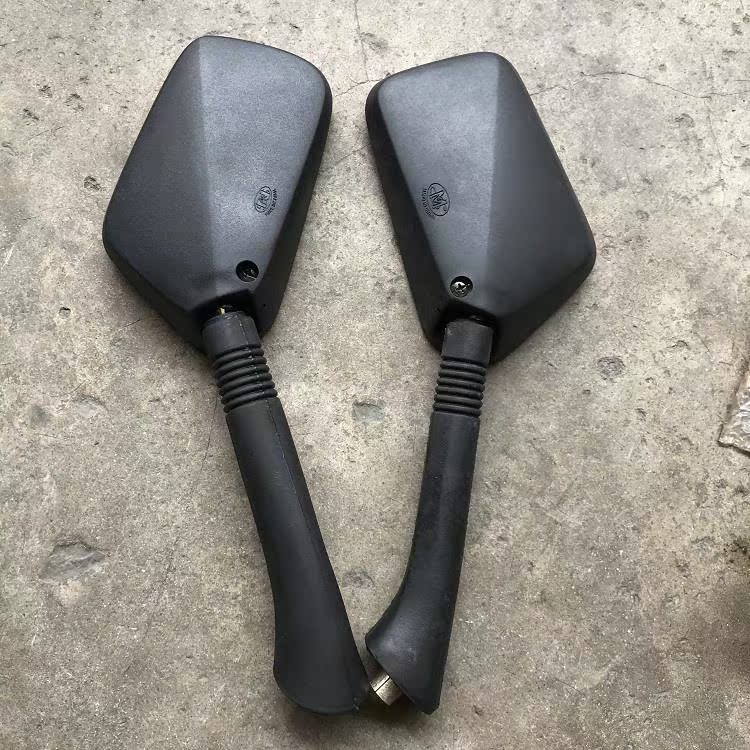 适用于本田摩托车中沙WH125镜子老款大公主女装踏板后视镜反光镜