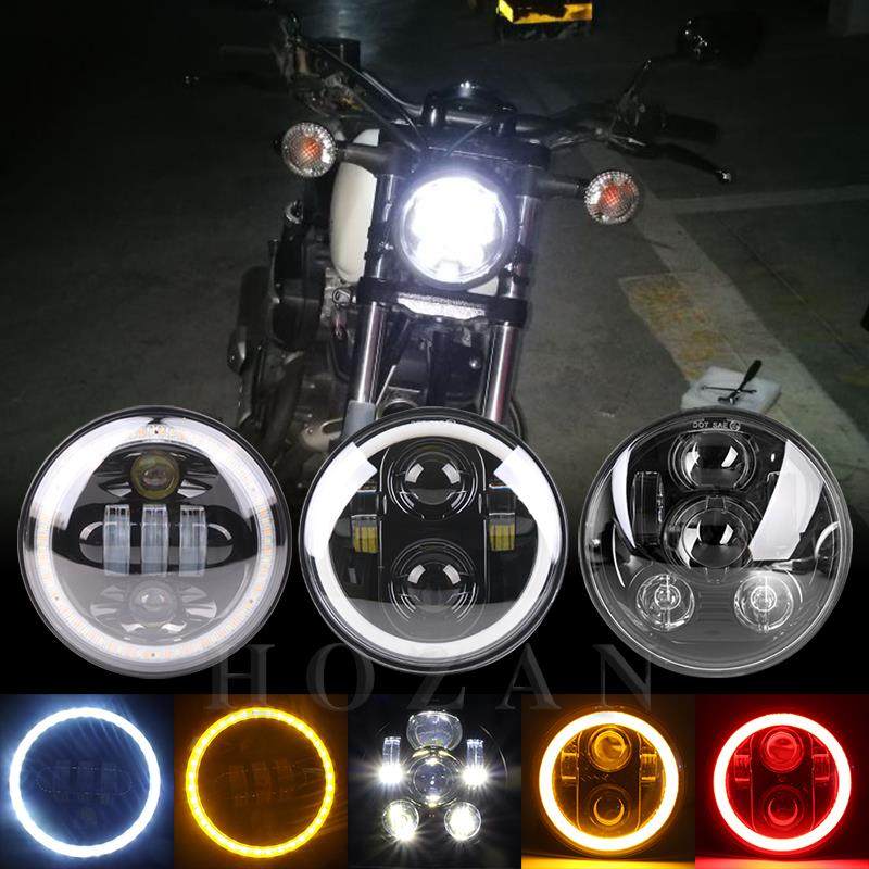 适用大韩gv300s奔达250/BOX/400改装LED摩托车哈雷XL883/750大灯