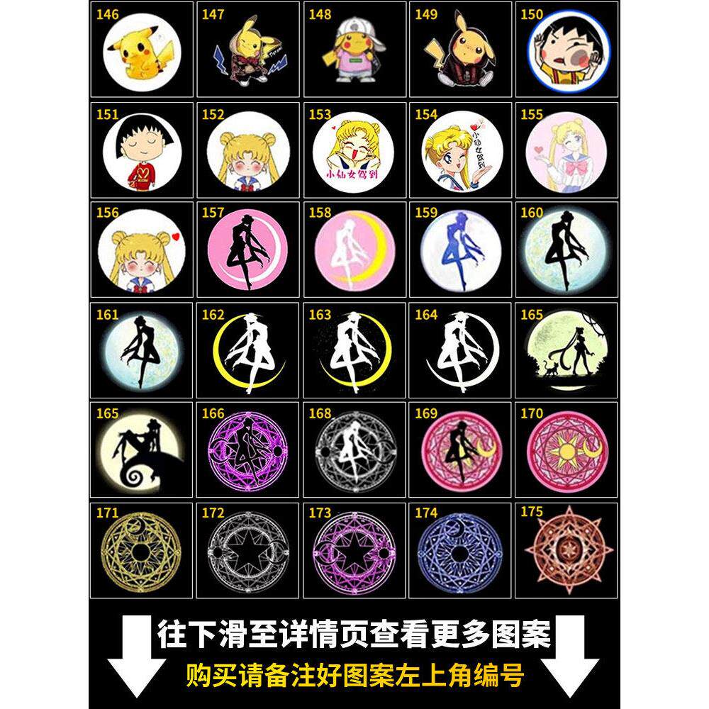 适用定制奔驰E300L Glc260 C200L C260L a级美女投影门迎宾灯改装