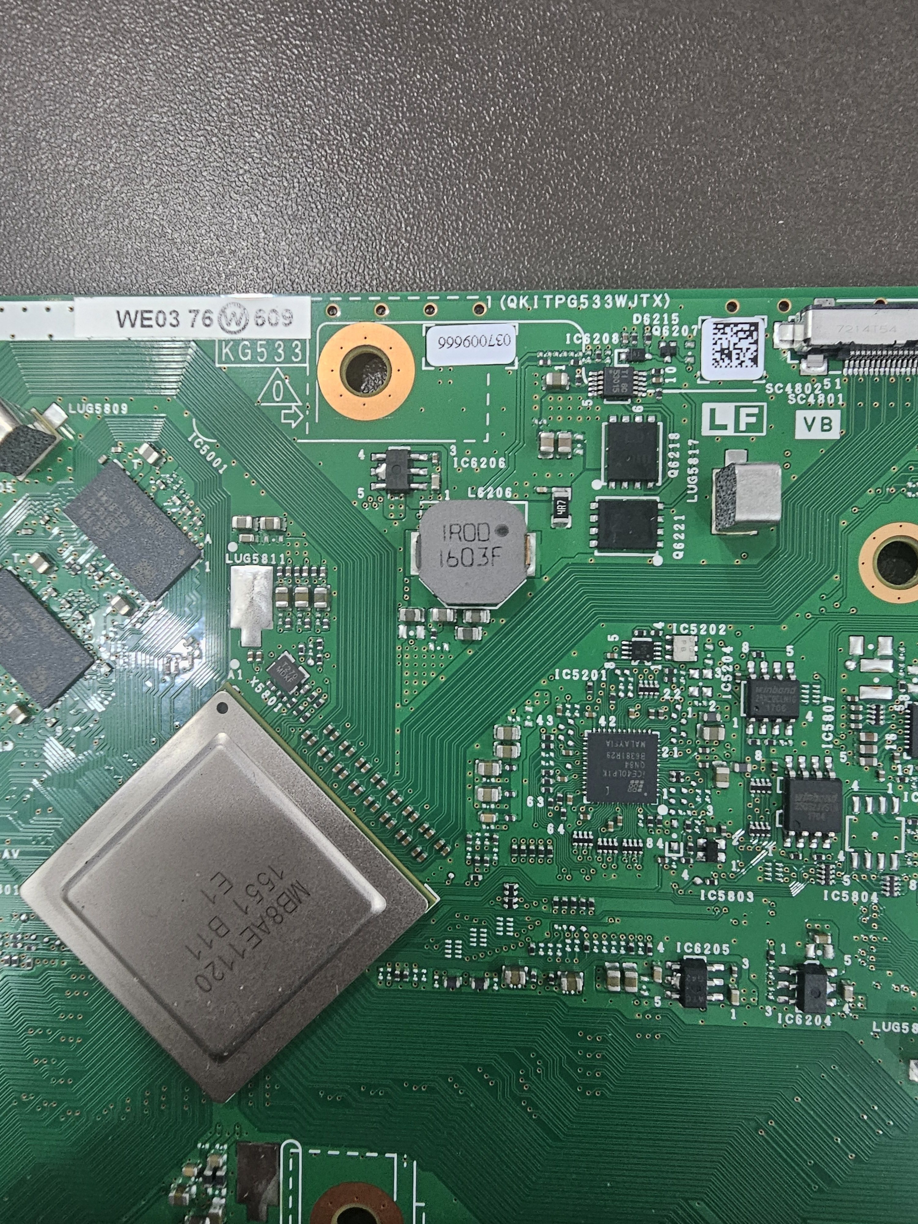 新夏普70XU30A 80X8800A/80XU35A逻辑板QPWBXG533WJZZ/ DUNTKG533