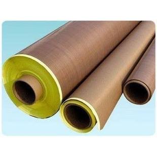 进口面料单面带胶高温胶布 聚四氟乙烯1米价 铁氟龙 特氟龙高温布