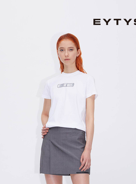 【特价5折】EYTYS短袖T恤Eden印花圆领修身T恤 25男女同款