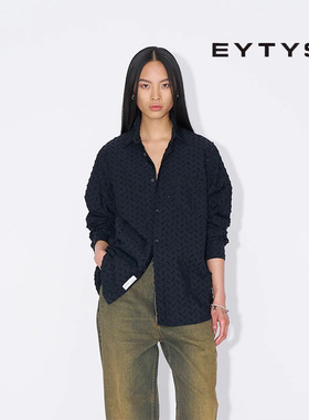 EYTYS衬衫Otis时尚个性潮流切割设计亚麻布衬衫 春季男女同款
