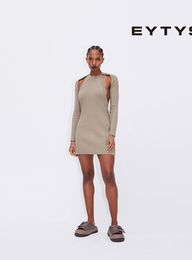 EYTYS连衣裙Cleo锁链连接罗纹针织连衣裙 春季女士