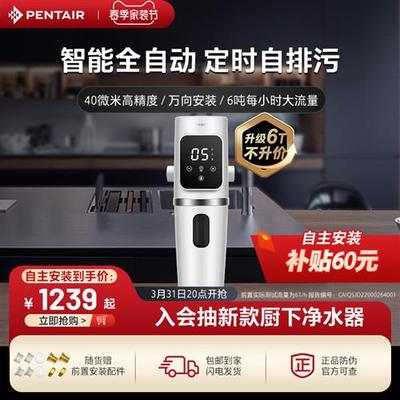 滨特尔智能万向全自动前置过滤器家用正反冲洗全屋净水器S2-WI