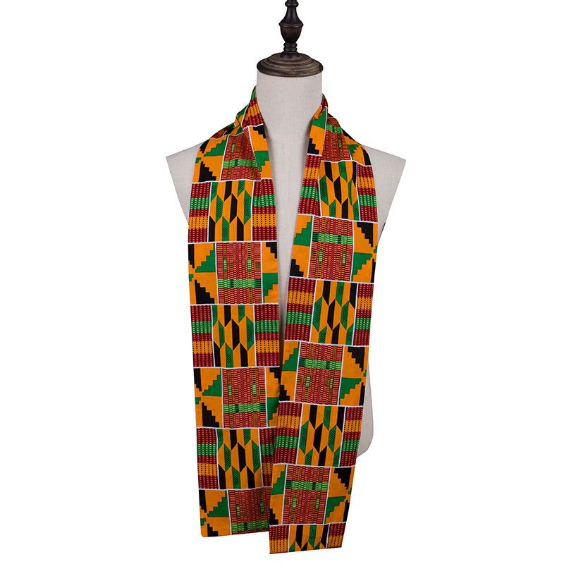 非洲民族特色围巾服装配饰穿戴全棉成人男女披肩African shawl