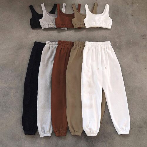 Shorts Sets 2 Piece Set Women Crop Top Pants Tracksuit Sport