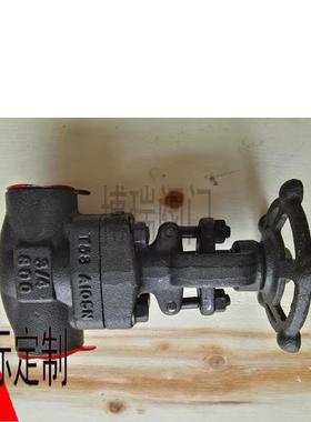 Z61H-800LB/A105锻钢 304 316碳钢承插焊闸阀 截止阀 DN15 DN20