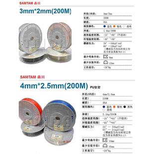 日本森田气管原装进口4*2.5/6*4/8*5/10气动PU气管//聚氨脂软水管