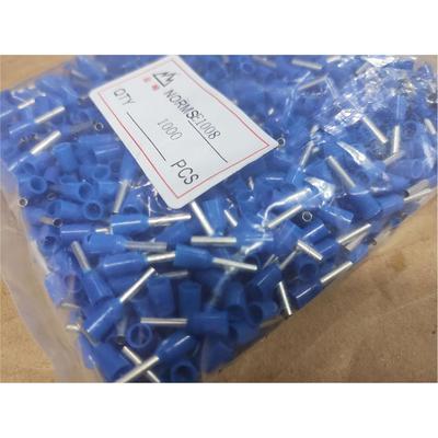 金峰线耳E1008欧式针型端子 插针管型铜端子VE1008线耳1000只/包