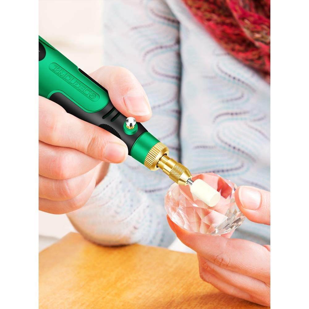 德国进口充电打磨笔雕刻机小型电磨机木雕电动抛光烟草去烟码刮码