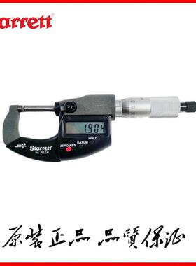 美国施泰力Starrett外径数显千分尺796.1MXRL 0-25mm 0.001