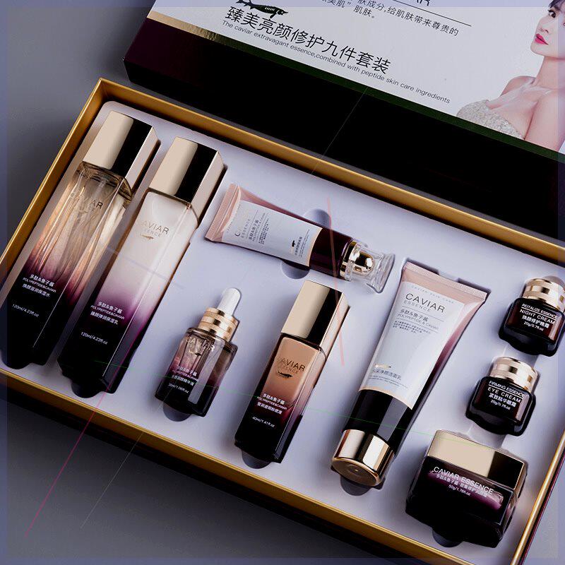 欧佩臻美九件套多肽鱼子酱