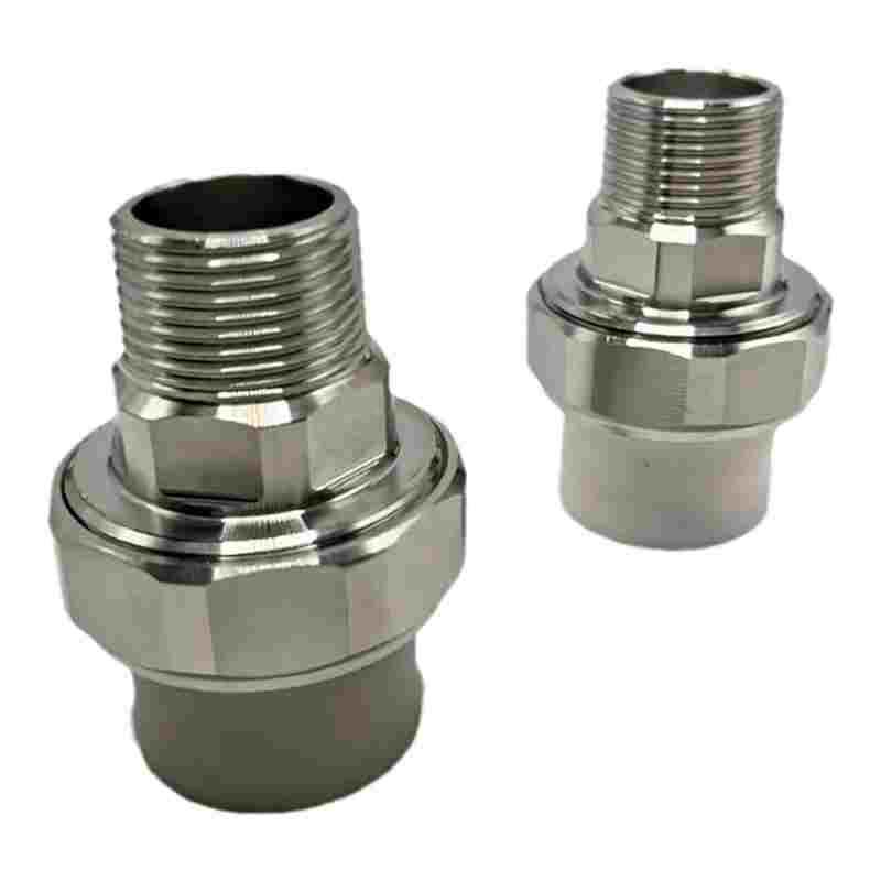 ppr不锈钢内外丝牙活接水管暖气水泵水表过滤器活接头6分水管配件