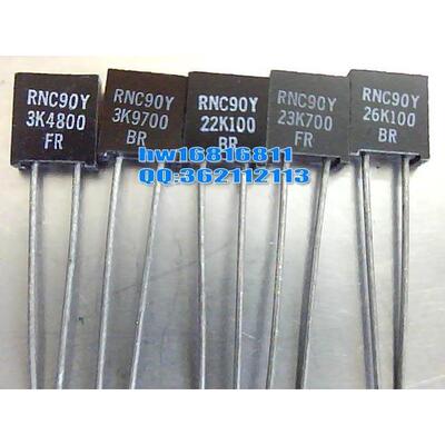 RNC90Y3K9700BR 金属箔低温漂无感电阻 0.1% 5ppm 3.97K