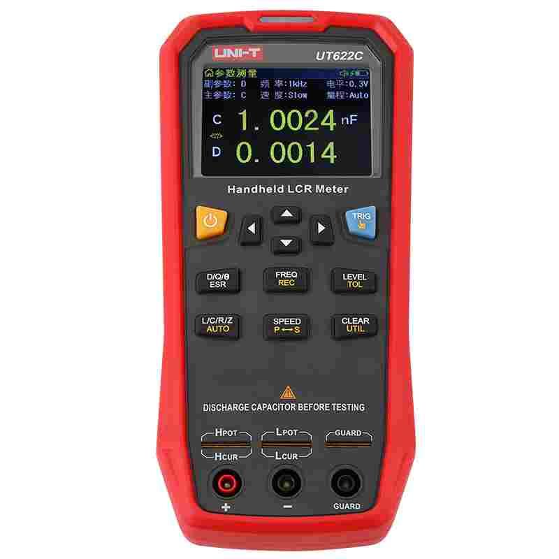 优利德 手持式LCR数字电桥测试仪高精度测量电阻电感电容表UT622C