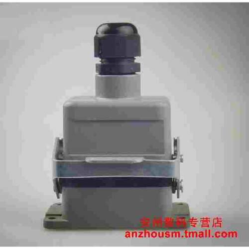 机床连接器 6芯重载连接器 HDC-HE-006-2 HE-006-M F 上出 单扣