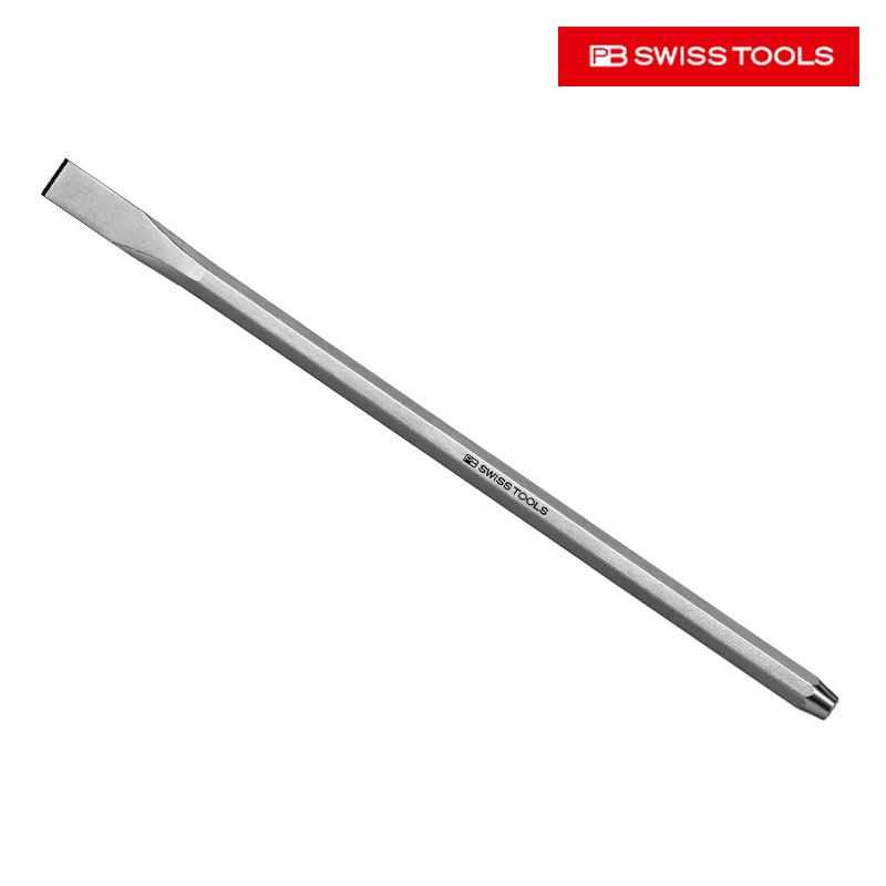 瑞士PB电工平头凿刀加长八棱柄敲击扁凿合金凿子超长进口PB 820