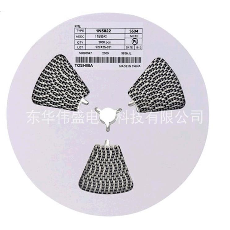 2K/盘 贴片肖特基二极管  SS34 3A40V SMA(DO-214AC) 1N5822