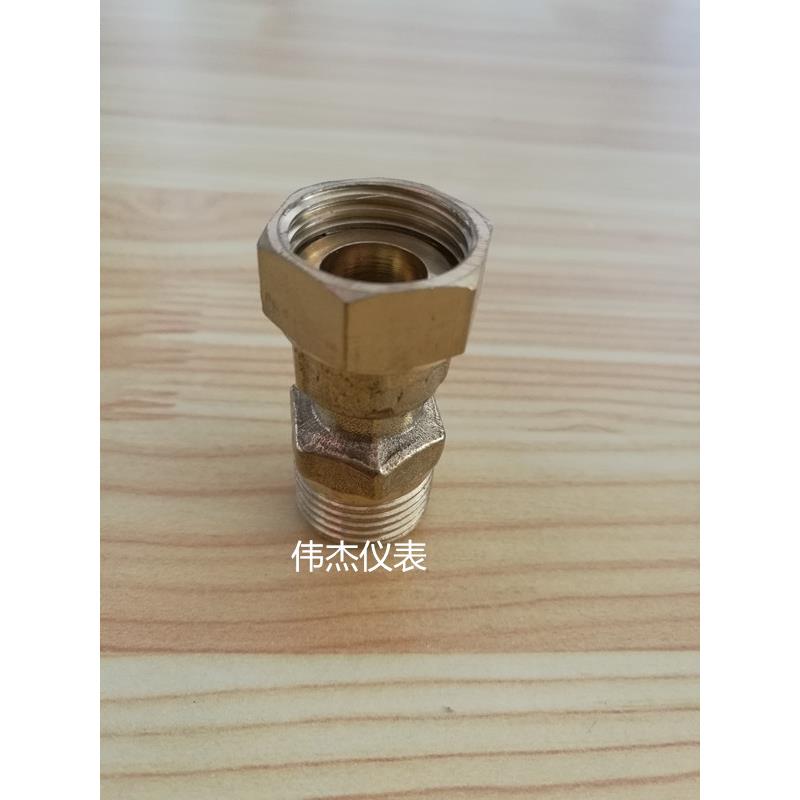 全铜加厚4分内外丝铜活接直接热水器水泵内外牙水管活接头