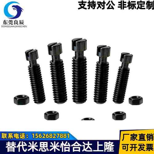 拉伸弹簧支柱BSPOZ8/10/12-25/30/35/45/55/65开槽式紧定螺栓