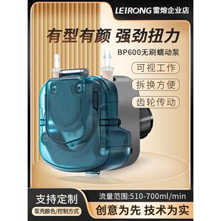 雷熔BP600无刷电机蠕动泵 大流量饮料灌装机实验循环抽水自吸水泵