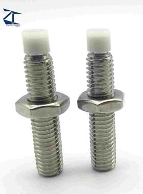 SPUS6-15/20/25/30/35直杆型机米型止动螺栓肩型缓冲螺丝替 TDA66