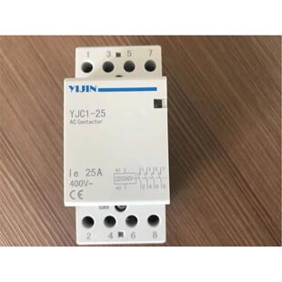 20A40A63A常开常闭 NCH8YJC1 一锦家用交流接触器220V导轨式