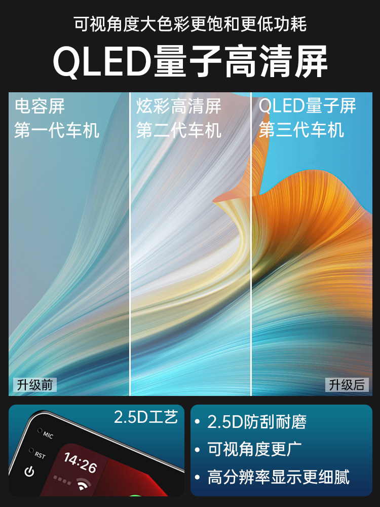 适用奇瑞艾瑞泽7艾瑞泽5艾瑞泽3大屏导航中控屏汽车导航仪一体机