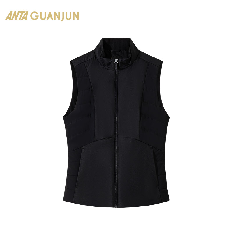 安踏冠军系列棉马甲女士