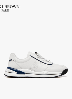 法国VB未毕时尚休闲鞋VICKI BROWN潮流百搭户外休闲运动真皮男鞋