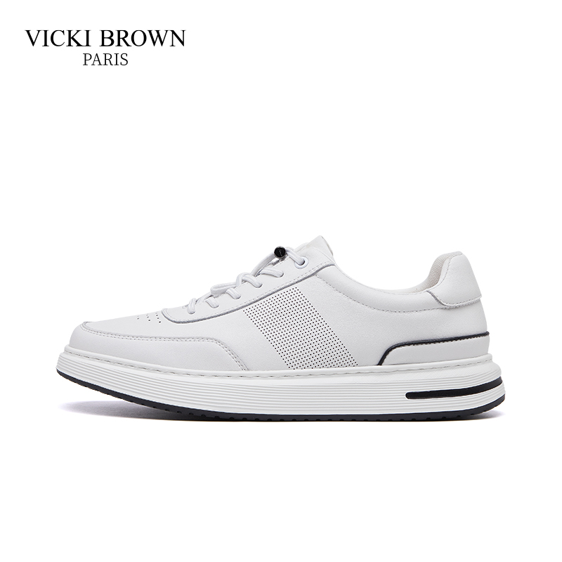 VICKI BROWN时尚休闲鞋潮流百搭户外男鞋增高男款舒适老爹鞋轻奢