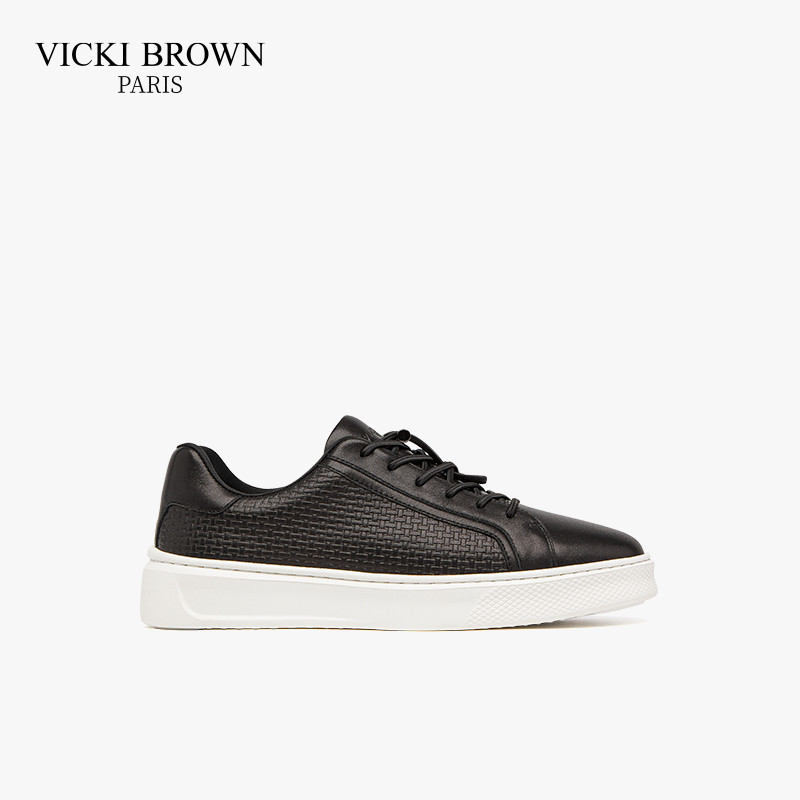 VICKIBROWN软底男鞋商务休闲鞋