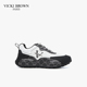 男士 VICKI 轻奢舒适真皮 老爹鞋 潮流百搭增高休闲鞋 BROWN男鞋 新款