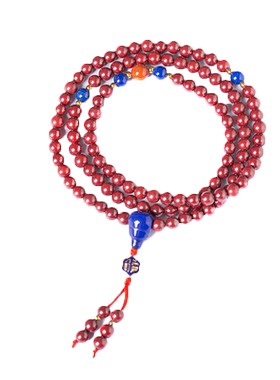 紫金砂本命年原矿佛珠念珠