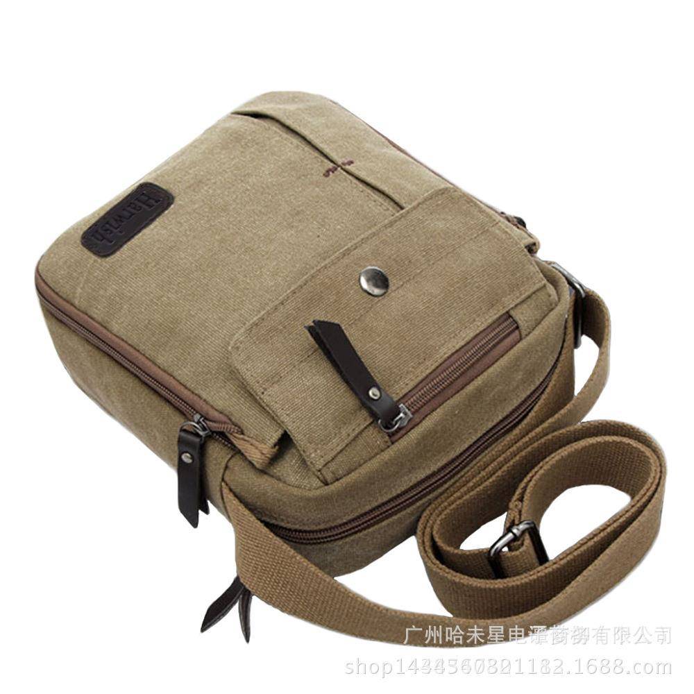 现货男女休小斜挎包 韩闲帆布包肩包8806版 单户外多能运动男包