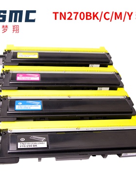 适用兄弟HL-3040CN粉盒TN270 MFC-9010CN墨粉盒9320CW硒鼓HL-3070CW墨盒brother tn290 TN210 TN230 TN240 BK