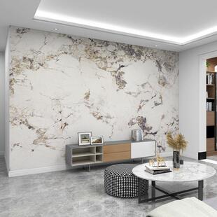 墙纸3d轻奢潘多拉仿大理石纹电视背景墙壁布客厅壁纸卧室壁画墙布