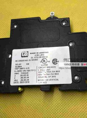 德国 CBI QL-1(13)-DM-KM-5A QL18KM05 断路器开关 原装