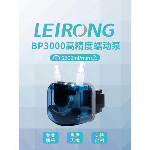 雷熔大流量微小型BP3000步进蠕动泵高精度实验室循环灌装机抽水泵