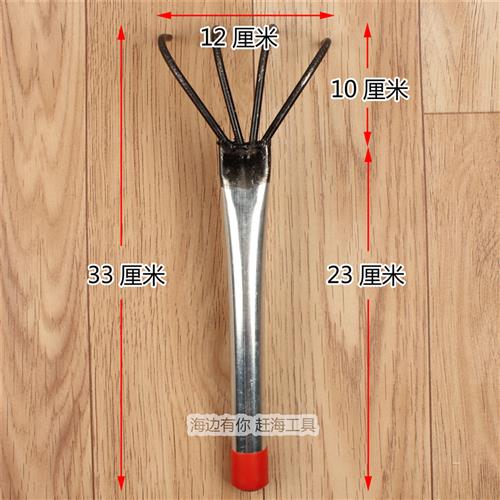 挖蛤蜊神器耙子不带滤网蚬子海鲜儿童赶海工具套装桶专用海边全套