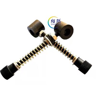钉箱机双头螺丝 压丝弹簧一对 河北钉箱机配件大全