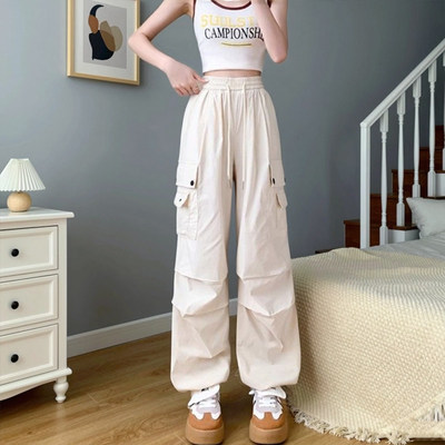 直筒裤子宽松百搭阔腿运动裤