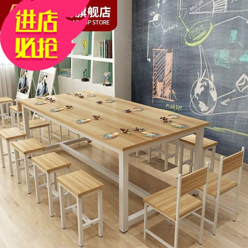 图书馆阅览室专用桌椅阅览室椅子桌子图书室座椅画画桌画室学习桌