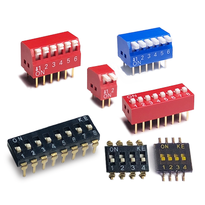 5只|进口KE/RESON拨码开关DIP