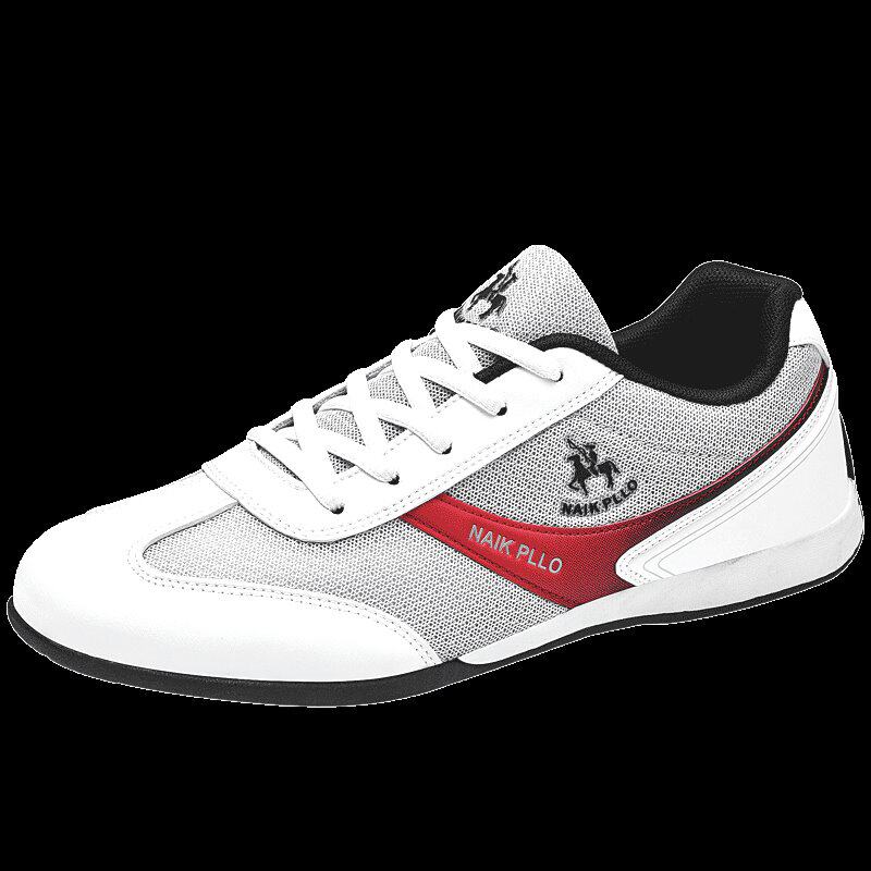 名牌男士休闲鞋透气网面旅游跑步鞋百搭运动鞋波鞋保罗正品男鞋潮